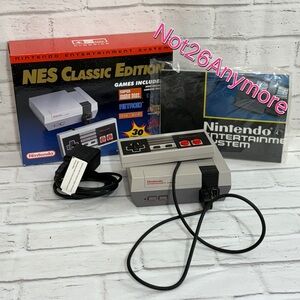 Classic Edition Nintendo Entertainment System (NES) with original box. Like new.